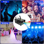 Máquina de Humo 400W RGB LED Control Remoto para DJ y Eventos