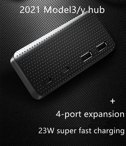 Divisor USB 4 Puertos con Compartimento Secreto