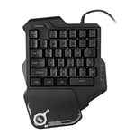 Teclado Mecánico Gaming Portátil Una Mano RGB Retroiluminado