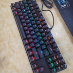 Teclado Mecánico Gaming 87 Teclas RGB