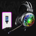 Auriculares Gaming M5 RGB Anti-Ruido Bajos Potentes