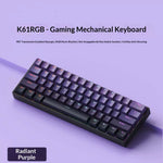Teclado Gaming RGB Mecánico Tea-Switch Portátil