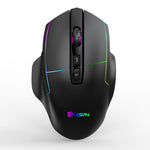 Ratón Gaming Inalámbrico RGB Recargable