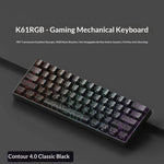 Teclado Gaming RGB Mecánico Tea-Switch Portátil