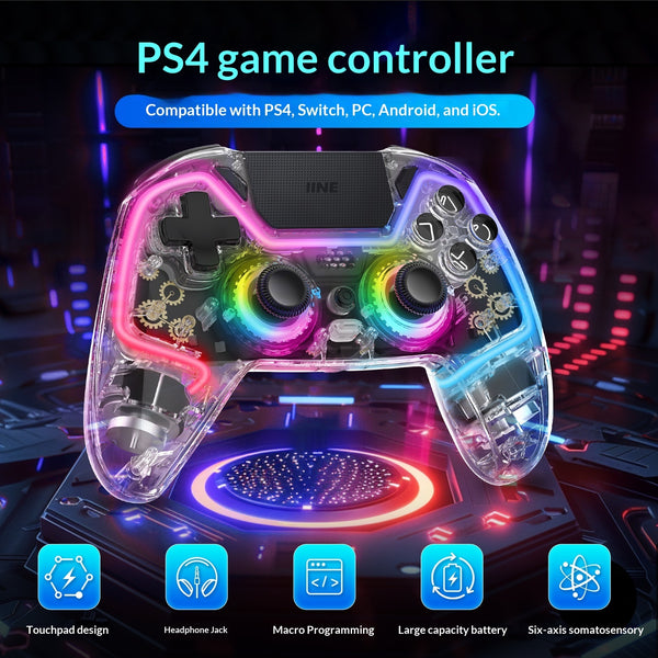 Control Inalámbrico Transparente para Consola Bluetooth