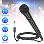 Micrófono Dinámico Cardioide Alámbrico para Karaoke y Studio