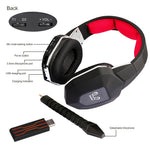 Auriculares Gaming Inalámbricos USB 2.4G