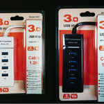 Hub USB 3.0 de 4 Puertos Alta Velocidad