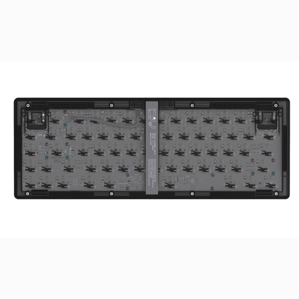 Teclado Mecánico RGB con Carcasa Transparente