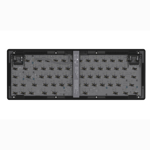 Teclado Mecánico RGB con Carcasa Transparente