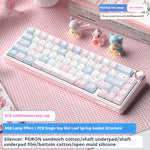 Teclado Mecánico RGB Inalámbrico Portátil