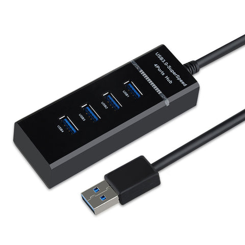 Distribuidor USB 4 Puertos Expansión Multi-interfaz