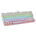 Teclado Mecánico 87 Teclas Gaming Punk
