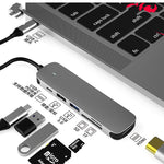 Estación de Acoplamiento USB-C Hub 7 en 1 HDMI