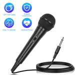 Micrófono Dinámico Cardioide Alámbrico para Karaoke y Studio