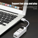 Hub USB 4 Puertos 2.0 Compacto