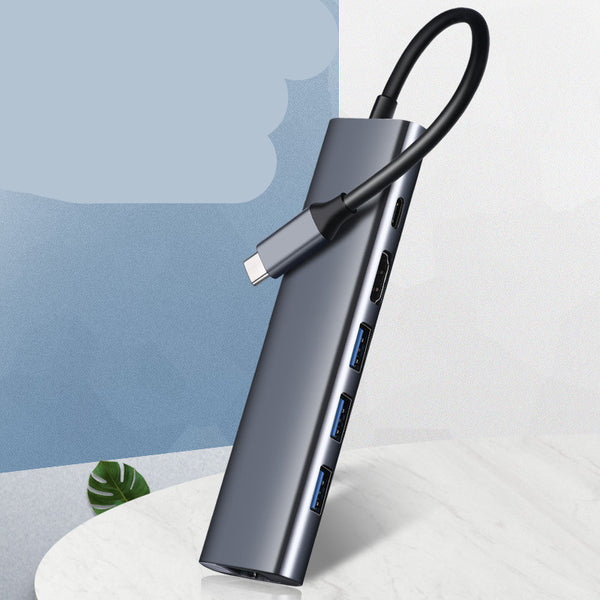 Adaptador USB-C a HDMI 4K con Gigabit Ethernet y Carga PD