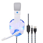 Auriculares Gaming 7.1 con Cable y Luz LED