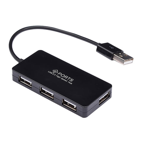 Hub USB 4 Puertos Extensión de Dispositivos