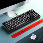 Teclado Mecánico Gaming K700 96 Teclas con Control Luminoso