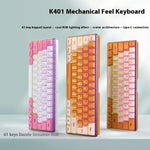 Teclado Compacto RGB para Gaming y Trabajo
