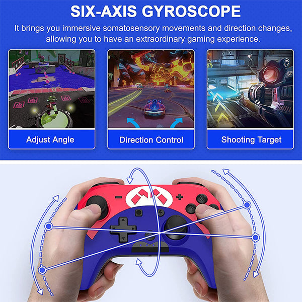 Gamepad Inalámbrico Bluetooth Compatible Consolas y Móvil