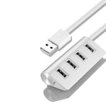 Hub USB 2.0 de 4 Puertos Compatible con Apple