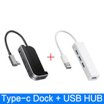 Estación de Acoplamiento USB-C Convertidor HDMI Lector