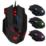 Ratón Gaming Zelotes C-12 Programable Botones Laterales