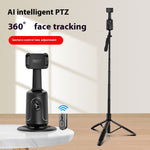 STABILISIERENDE KAMERA, 360 Auto Face Tracking Gimbal AI Smart Gimbal Gesichtsverfolgung Auto Handyhalterung für Smartphone Video Vlog Live Stabilisator Stativ