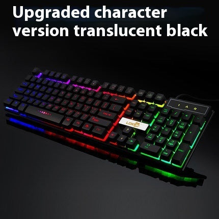Teclado Gaming Mecánico con Cable USB y Retroiluminación LED