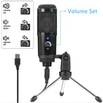 Micrófono Condensador USB Profesional