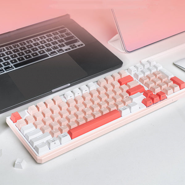 Teclado Mecánico Inalámbrico Tri-modo para Gaming