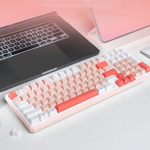 Teclado Mecánico Inalámbrico Tri-modo para Gaming