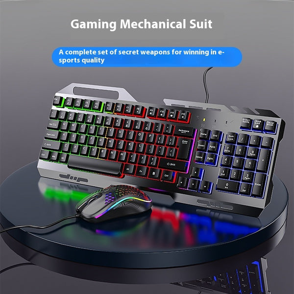 Teclado Gaming Mecánico Para PC Con Cable