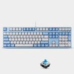Teclado Mecánico Sea Rhyme Ejes Rojos Cyan Gamer