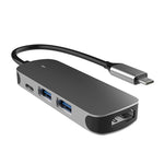 Estación de Carga Rápida USB-C con Hub Múltiple