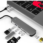 Estación de Acoplamiento USB-C Hub 7 en 1 HDMI