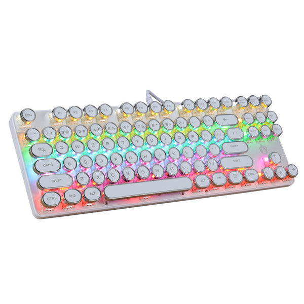 Teclado Mecánico 87 Teclas Gaming Punk