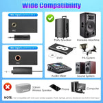 Micrófono Inalámbrico UHF Recargable Rango 80m Karaoke DJ