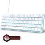 Teclado Mecánico Gaming con Keycaps de Doble Inyección