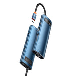 Hub USB Type-C Multifuncional 8 en 1 Azul