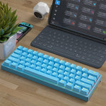 Teclado Mecánico 61 Teclas RGB Efecto Luz Programable