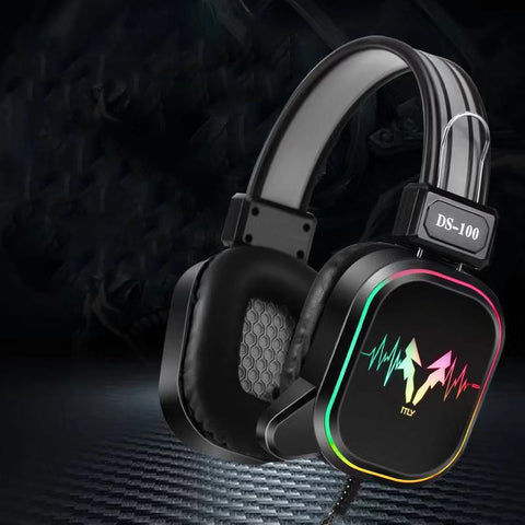 Auriculares Gaming M5 RGB Anti-Ruido Bajos Potentes