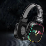 Auriculares Gaming M5 RGB Anti-Ruido Bajos Potentes
