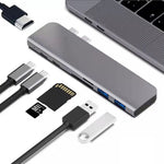 Adaptador USB-C 7 en 1 HDMI 4K para Laptop