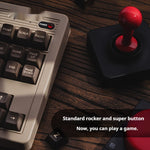 Teclado Mecánico Inalámbrico Retro Bluetooth