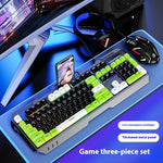 Teclado Mecánico Gaming con Teclas Silenciosas para Escritorio