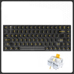 Teclado Mecánico Gamer RGB Intercambiable Transparente