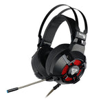 Auriculares Gaming Alámbricos con Micrófono y LED